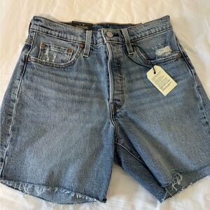 501 mid thigh short